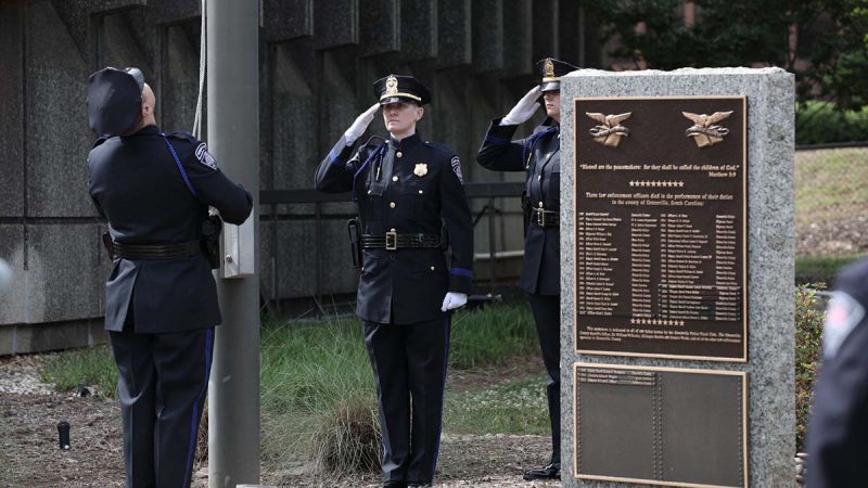 2026 Law enforcement memorial service - Greenville County Sheriff's Office photo - May 12, 2026
