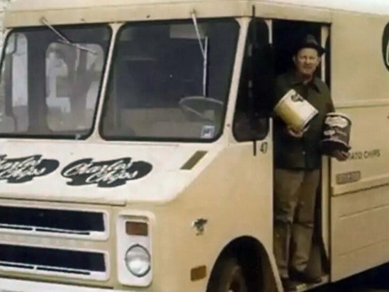 Charles Chips delivery truck from the 1960s.